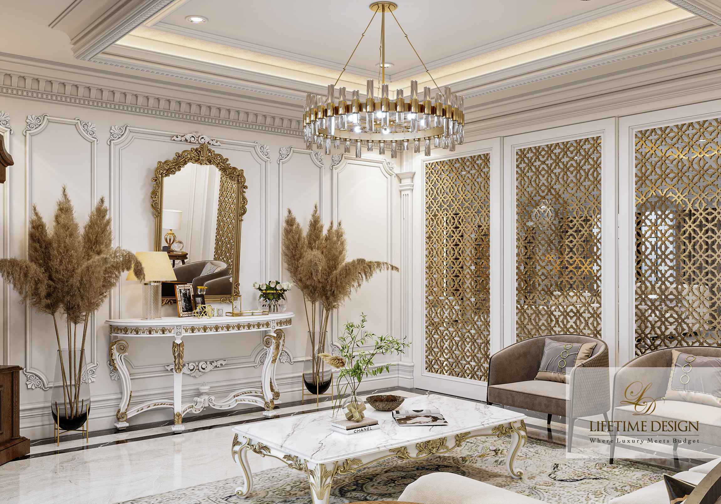 Interior Rumah Dengan Sentuhan Estetika Dan Kenyamanan