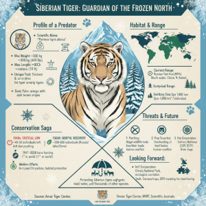 Perjuangan Harimau Siberia Melawan Kepunahan di Musim Dingin
