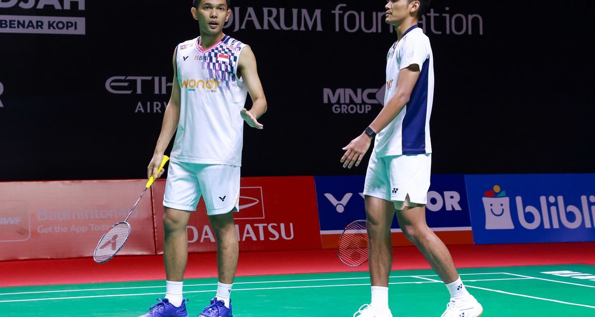 Pesan Menyentuh Fajar Alfian Untuk Raymond/Joaquin Usai Kalah