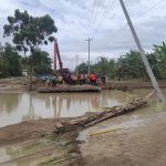 Target Mudik: Proyek Cor Jalan Putus Di Demak Terus Di Kebut