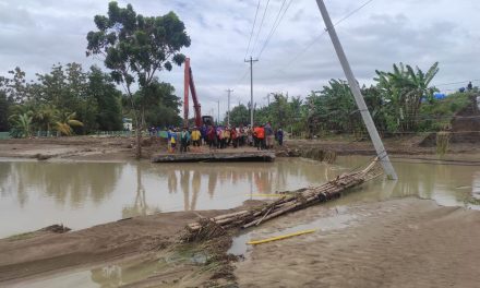 Target Mudik: Proyek Cor Jalan Putus Di Demak Terus Di Kebut
