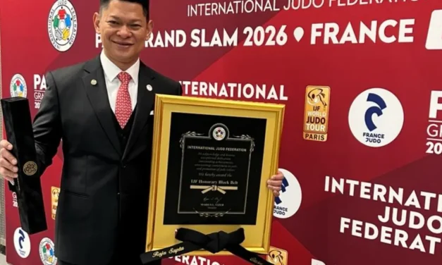 Sejarah! Oktohari Raih Penghargaan Tertinggi Judo Dunia