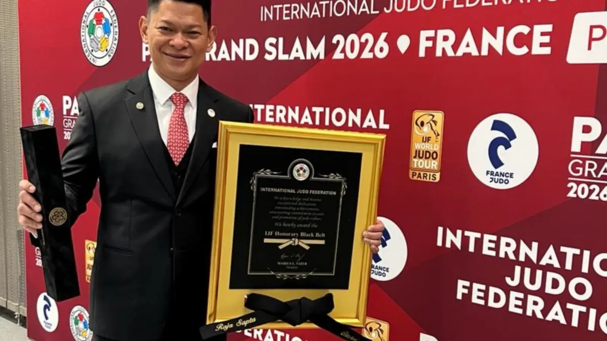 Sejarah! Oktohari Raih Penghargaan Tertinggi Judo Dunia