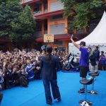 Siswa SMKN 39 Nonton Langsung Freestyle Toprak!