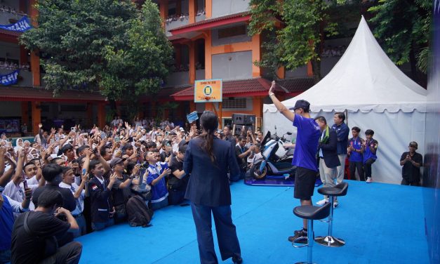 Siswa SMKN 39 Nonton Langsung Freestyle Toprak!