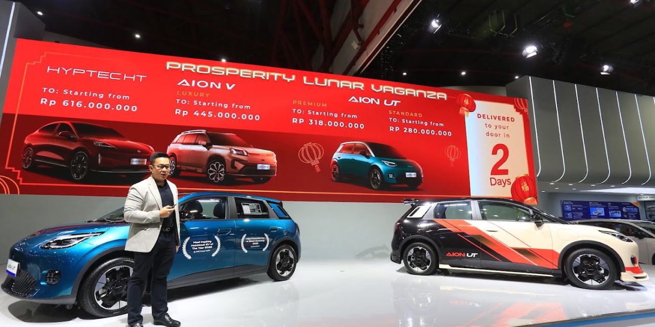 Diskon Rp45 Juta, Aion Curi Perhatian Di IIMS 2026