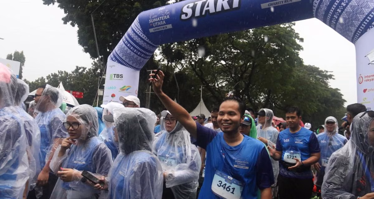 Ubah Keringat Jadi Donasi: Aksi Lari Bantu Bencana Sumut!