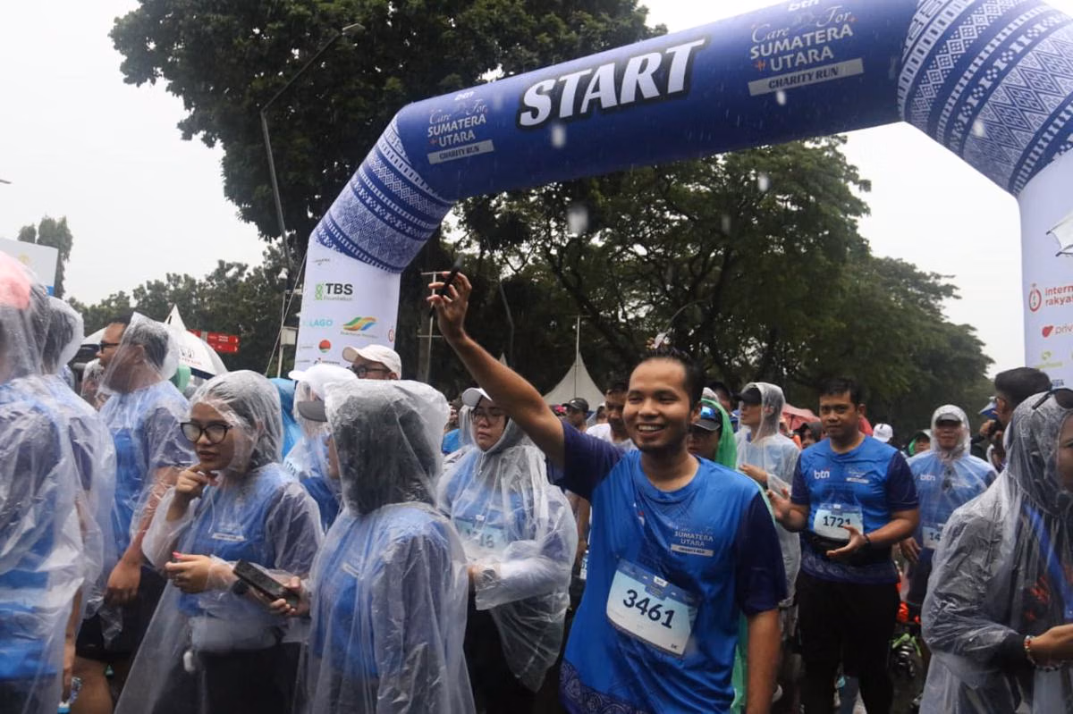 Ubah Keringat Jadi Donasi: Aksi Lari Bantu Bencana Sumut!